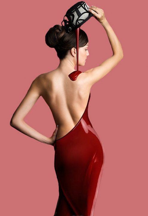 Dress Woman Red