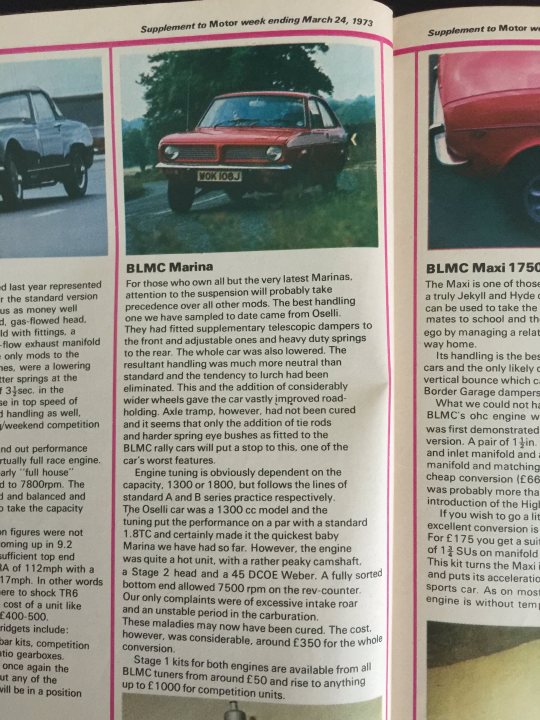 Morris Marina - was it really that bad? - Page 29 - Classic Cars and Yesterday's Heroes - PistonHeads UK
