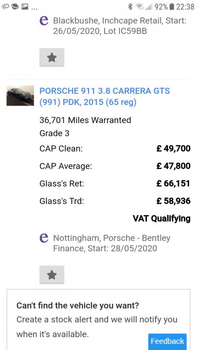 When will used car prices drop? - Page 42 - Porsche General - PistonHeads