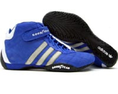 adidas goodyear trainers blue