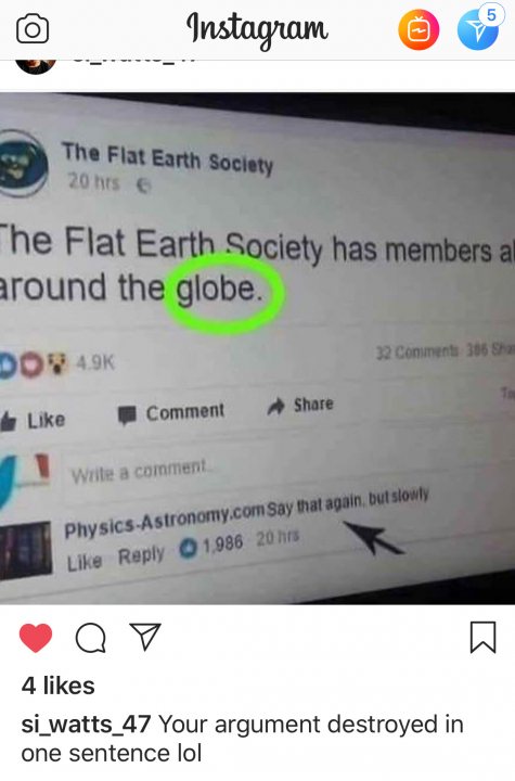 The Flat Earth Society has members all around the globe.  - Page 1 - Science! - PistonHeads