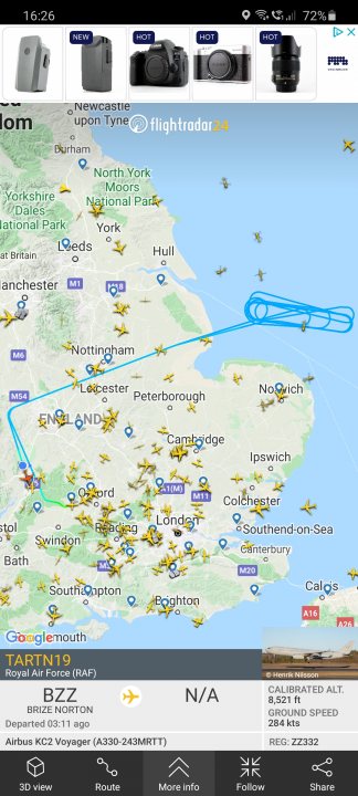 Cool things seen on FlightRadar - Page 167 - Boats, Planes & Trains - PistonHeads