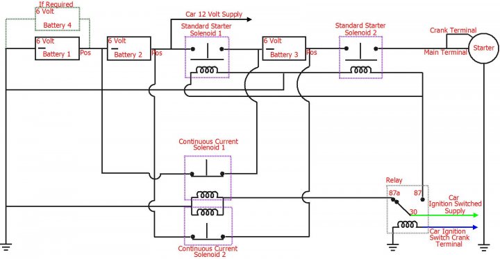 18 Volt Cranking Circuit Diagram Here - Page 1 - General TVR Stuff & Gossip - PistonHeads