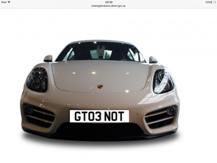 GT4 reg plates! - Page 6 - Boxster/Cayman - PistonHeads