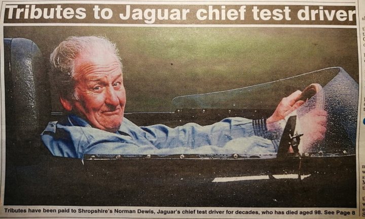 Norman Dewis. RIP 1920-2019 - Page 1 - Classic Cars and Yesterday's Heroes - PistonHeads