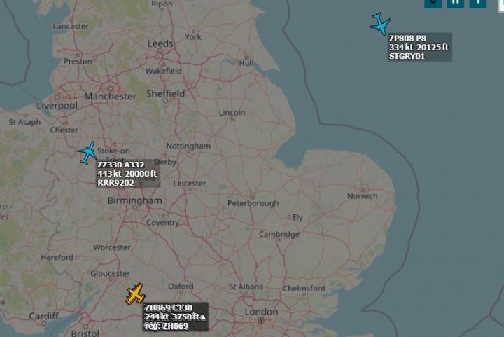 Cool things seen on FlightRadar - Page 428 - Boats, Planes & Trains - PistonHeads UK
