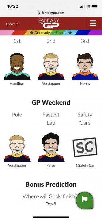 Fantasy F1 league  - Page 8 - Formula 1 - PistonHeads UK