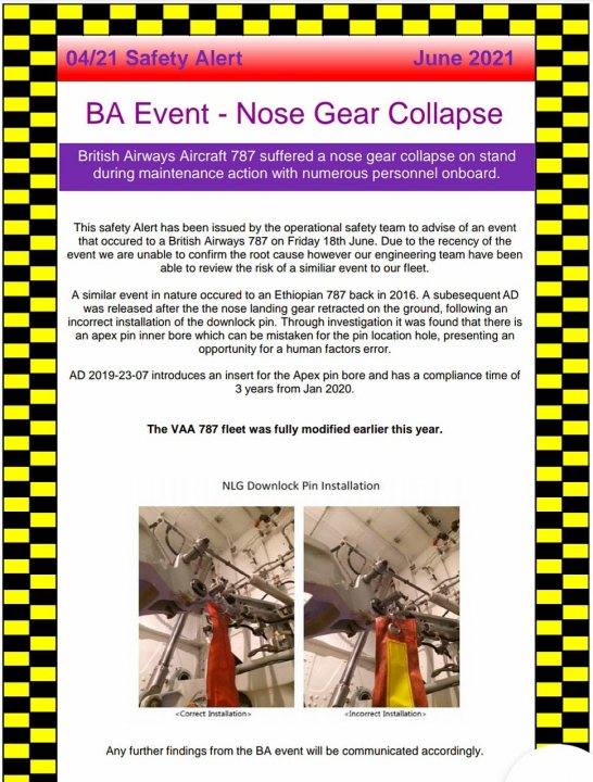 BA 787 Nosegear Collapse at Heathrow. - Page 1 - Boats, Planes & Trains - PistonHeads UK