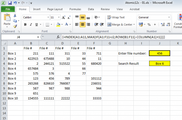 Excel guru - returning row number from table cell search - Page 1 - Computers, Gadgets & Stuff - PistonHeads