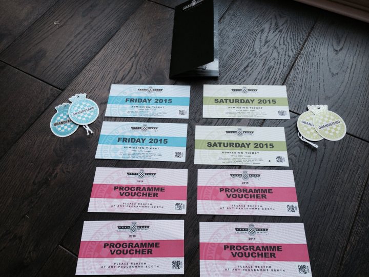 FOS 2015 OFFICIAL TICKETS for sale, wanted or swap - Page 1 - Goodwood Events - PistonHeads