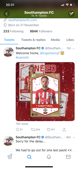 The Official Southampton FC Thread - Page 171 - Football - PistonHeads
