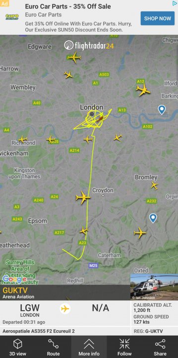 Cool things seen on FlightRadar - Page 70 - Boats, Planes & Trains - PistonHeads