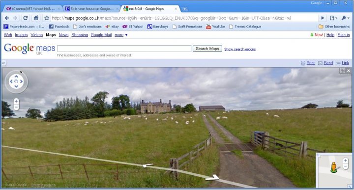 Earth Pistonheads House Google Streetview