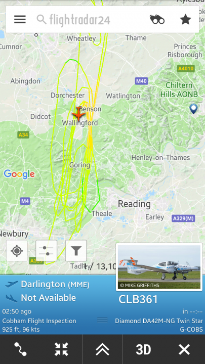 Cool things seen on FlightRadar - Page 50 - Boats, Planes & Trains - PistonHeads