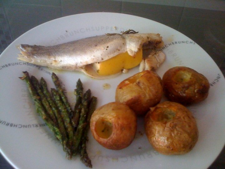Cooked Pistonheads Fish