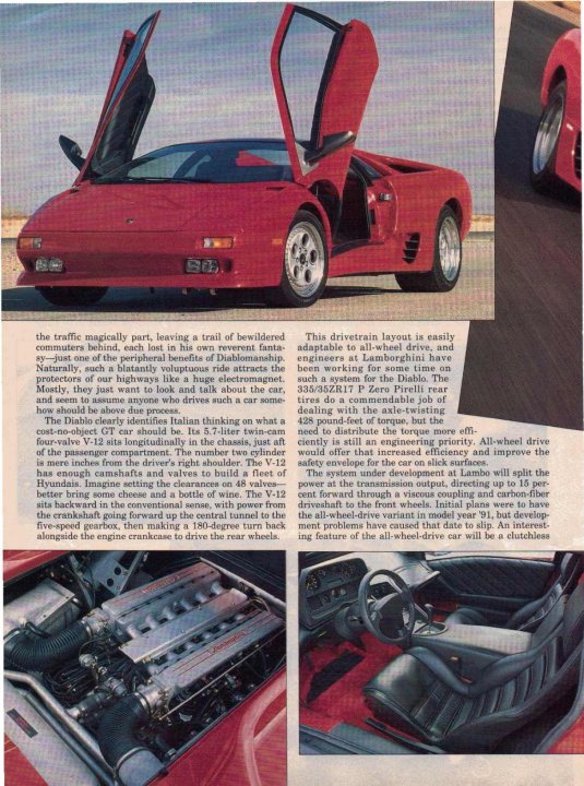 Great Drive in the Jaguar XJR-15 - Page 5 - Jaguar - PistonHeads - The image is a double-page spread from a magazine or booklet. It features a close-up photograph of the open hood of a converted 1988 Porsche 944 sports car, showcasing its custom jobs and performance-related features. The vehicle is orange, and its modifications include twin turbochargers and a custom rear spoiler. The surrounding text explains that the car has been modified to have a "superheavy package" with enhancements for the engine, suspension, and brakes. Impact bumpers and enhancements have also been added for performance, safety, and utility. The text discusses the modifications made to the car and how it has been transformed into a suitable vehicle for racing events.