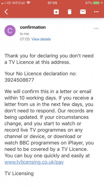 TV licensing (Capita) impersonating police officers? - Page 19 - Speed, Plod & the Law - PistonHeads