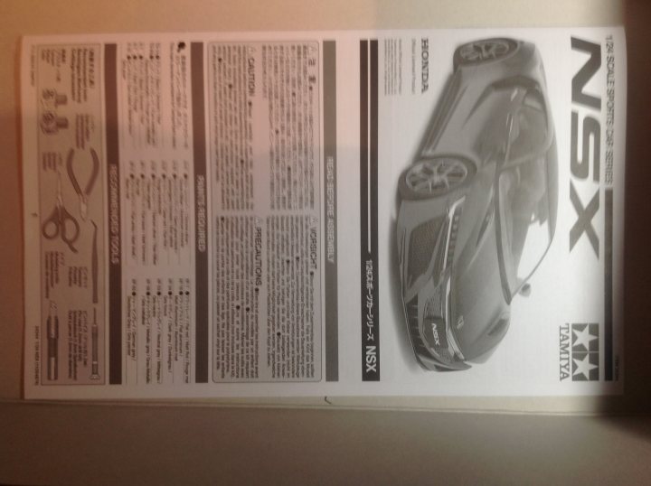 Tamiya 1:24 Honda NSX - Page 1 - Scale Models - PistonHeads