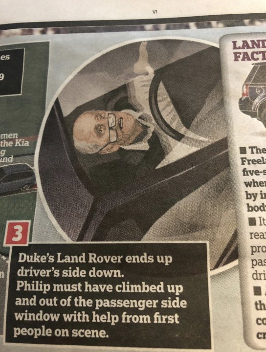 98 yr old duke crashes range rover - Page 8 - News, Politics & Economics - PistonHeads