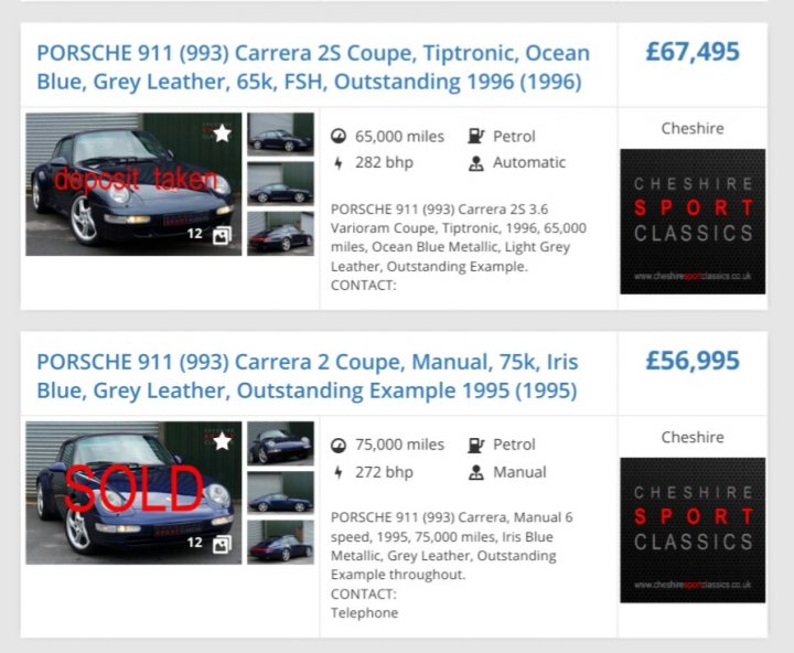 Cars not selling? - Page 15 - Porsche General - PistonHeads