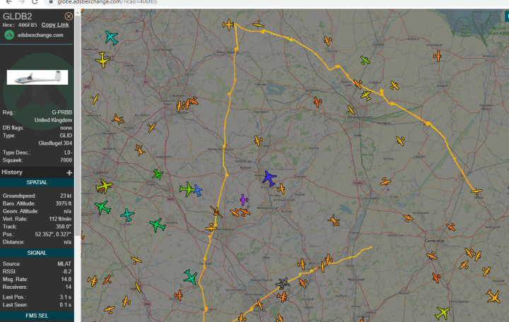 Cool things seen on FlightRadar - Page 433 - Boats, Planes & Trains - PistonHeads UK