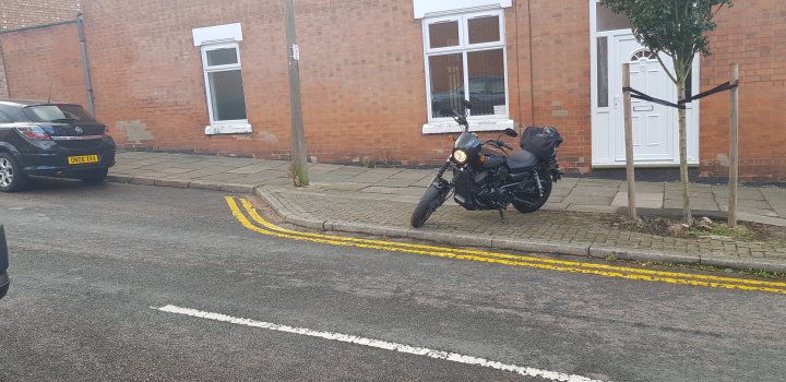 Motorbike parking on pavement - Page 1 - Speed, Plod & the Law - PistonHeads