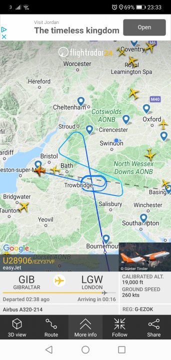 Cool things seen on FlightRadar - Page 425 - Boats, Planes & Trains - PistonHeads UK