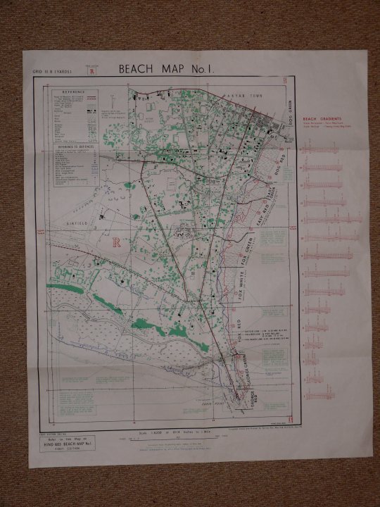 Pistonheads Locations Photorecon Maps - The image features a vintage-style map that reads "Beach Map No. 1." This map appears to be carefully composed and could be considered a piece of art. The map contains detailed illustrations, giving it the appearance of a highly detailed map. The text in the image seems to be flagging specific parts of the map, perhaps for attention or highlighting certain areas. The map is quite expansive, covering a significant portion of the paper.