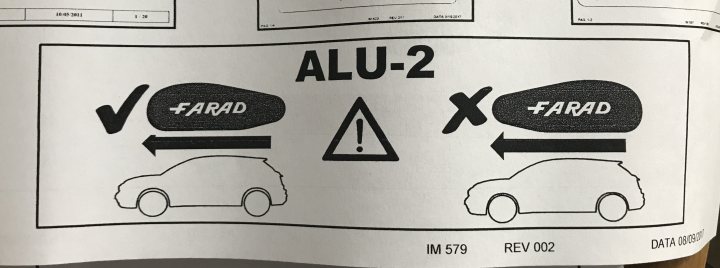 Farad roof bars - wrong way round?  - Page 1 - General Gassing - PistonHeads