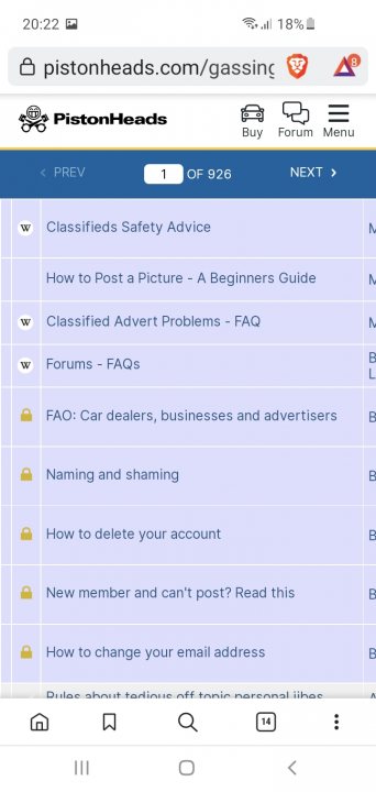 Forums not loading in the correct format all the time - Page 1 - Website Feedback - PistonHeads UK