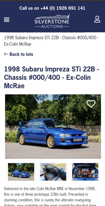 22B prices - Page 4 - Subaru - PistonHeads UK