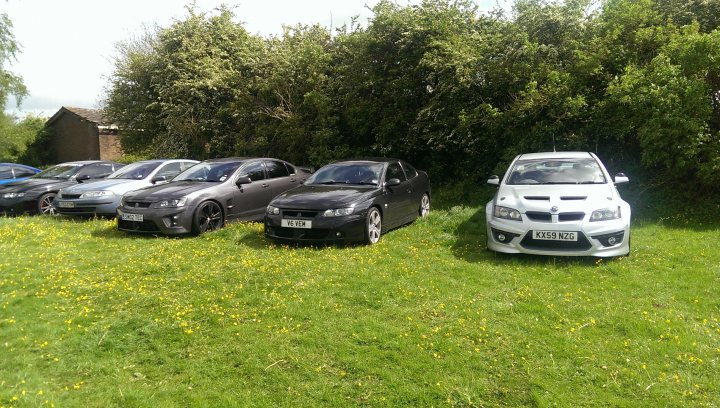 A group of cars parked on the side of the road - Pistonheads