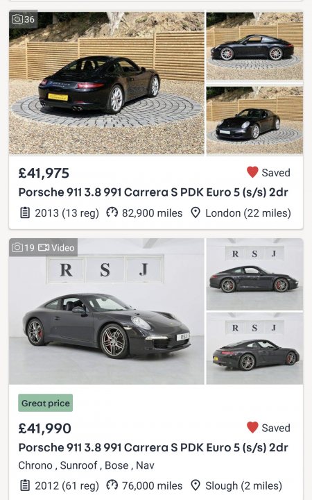 Current market - Page 54 - 911/Carrera GT - PistonHeads UK