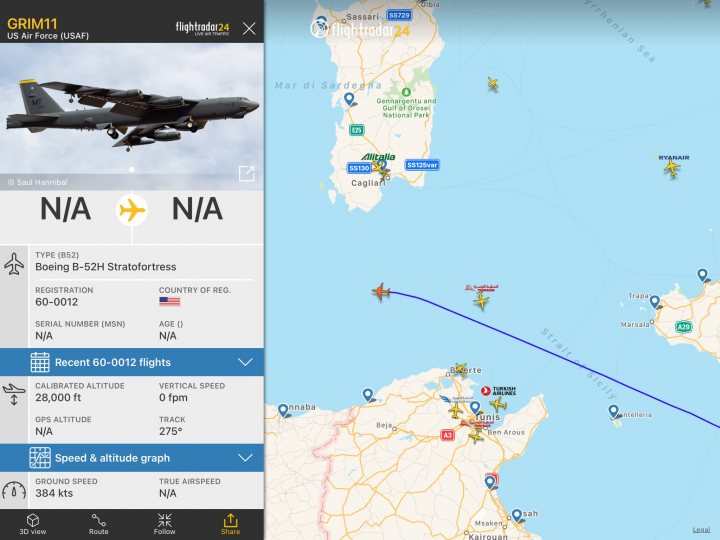 Cool things seen on FlightRadar - Page 255 - Boats, Planes & Trains - PistonHeads UK