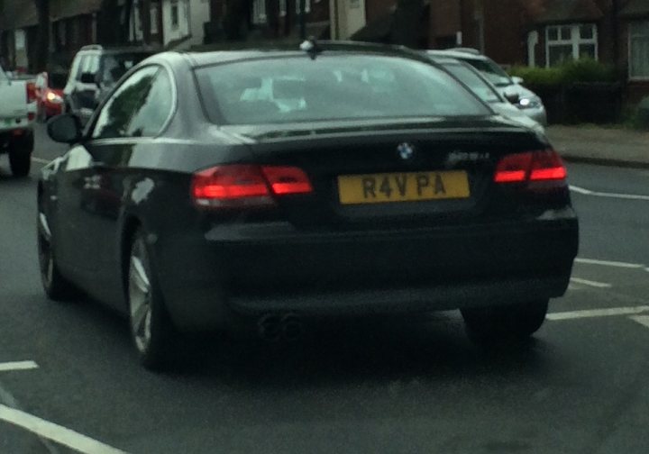 What crappy personalised plates have you seen recently? - Page 248 - General Gassing - PistonHeads