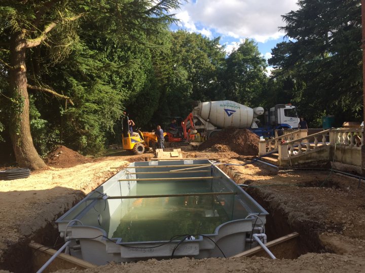 11m x 4m outdoor swimming pool in 3 weeks (with paving) - Page 41 - Homes, Gardens and DIY - PistonHeads