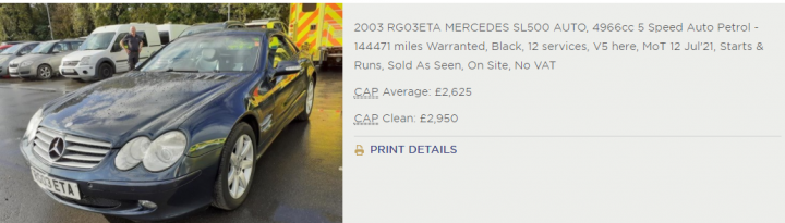 R230 SL500 Spotted - Page 1 - Mercedes - PistonHeads
