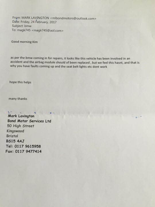 Sold a car privately - COURT ACTION - Page 11 - General Gassing - PistonHeads