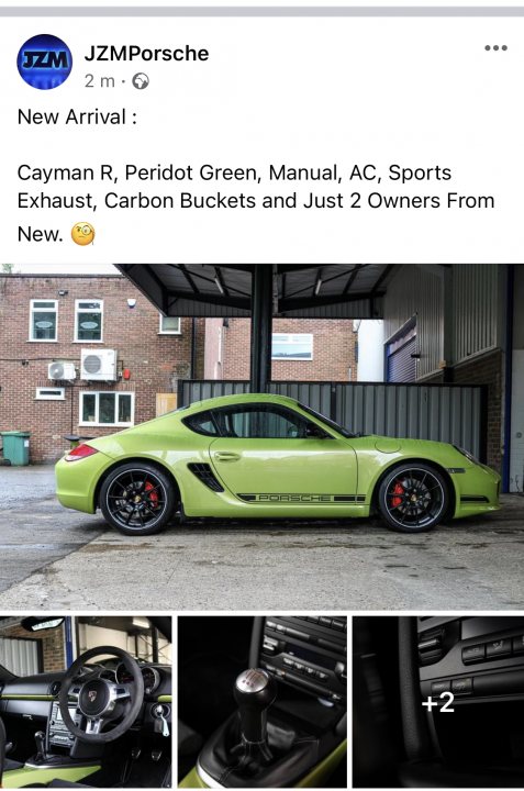 Cayman R Chat - Page 386 - Boxster/Cayman - PistonHeads UK