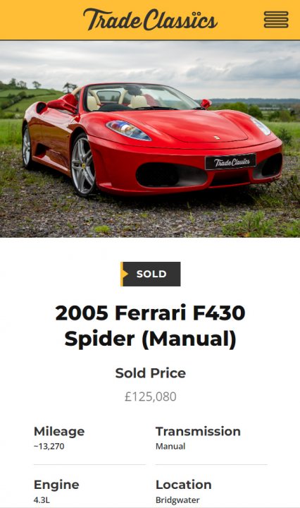 Cheap 360 Manual - Page 1 - Ferrari V8 - PistonHeads UK