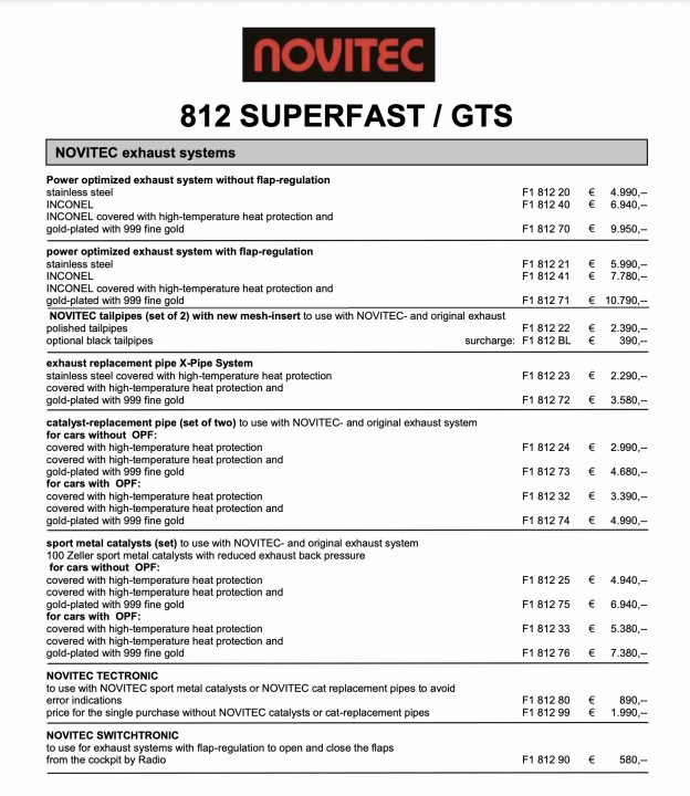 812 exhaust recommendations - Page 1 - Ferrari V12 - PistonHeads UK