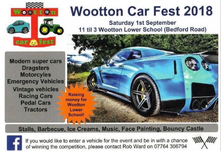 Wootton Car Fest 1 Sept - Page 1 - Herts, Beds, Bucks & Cambs - PistonHeads