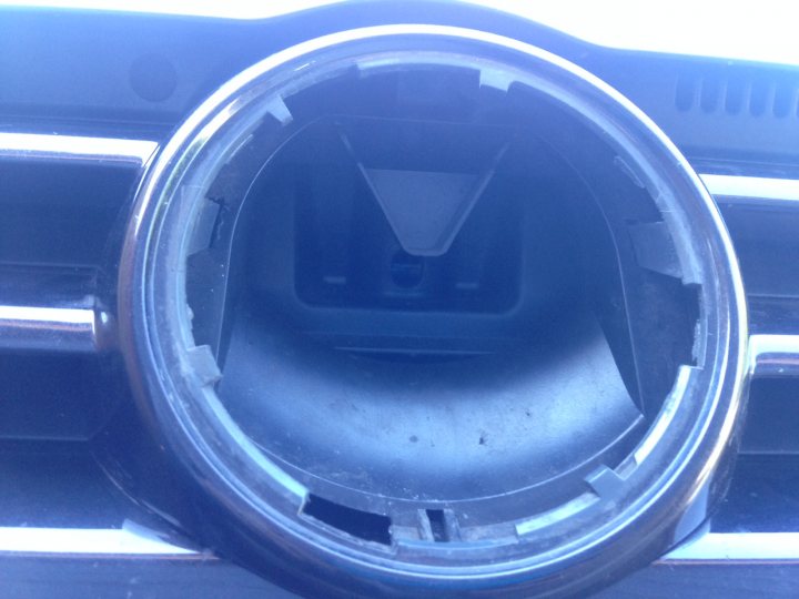 A close up of a mirror with a reflection in it - Pistonheads