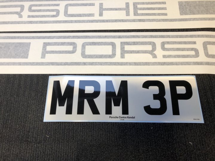 Vinyl plates? - Page 2 - 911/Carrera GT - PistonHeads