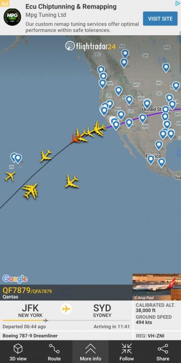 Cool things seen on FlightRadar - Page 71 - Boats, Planes & Trains - PistonHeads
