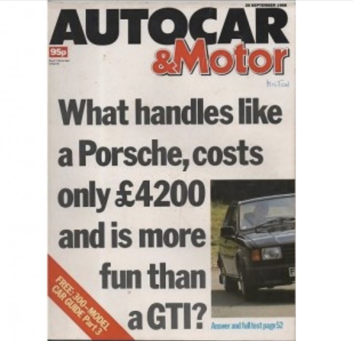 The Actual “Poor Man’s Porsche”? - Page 6 - General Gassing - PistonHeads