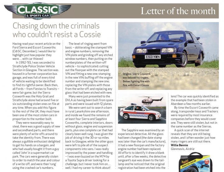 Stolen ford cosworth stories... - Page 20 - General Gassing - PistonHeads