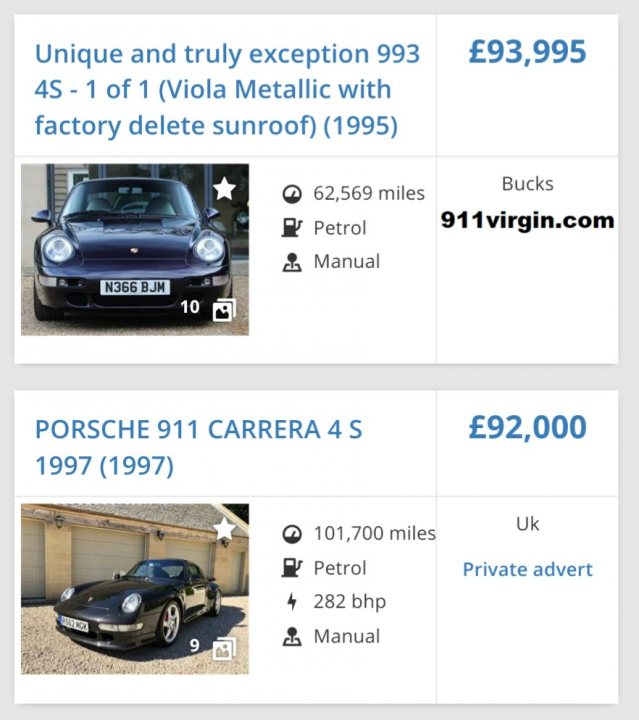 Cars not selling? - Page 12 - Porsche General - PistonHeads