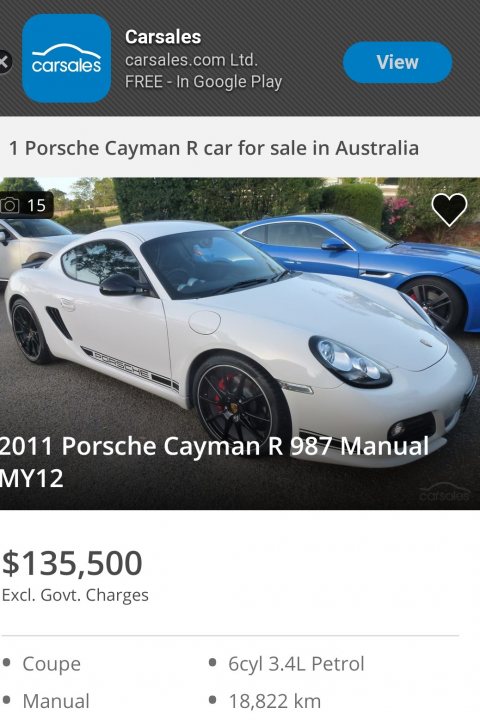 Cayman R Chat - Page 197 - Boxster/Cayman - PistonHeads