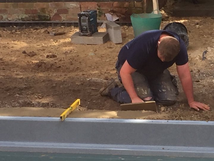 11m x 4m outdoor swimming pool in 3 weeks (with paving) - Page 49 - Homes, Gardens and DIY - PistonHeads